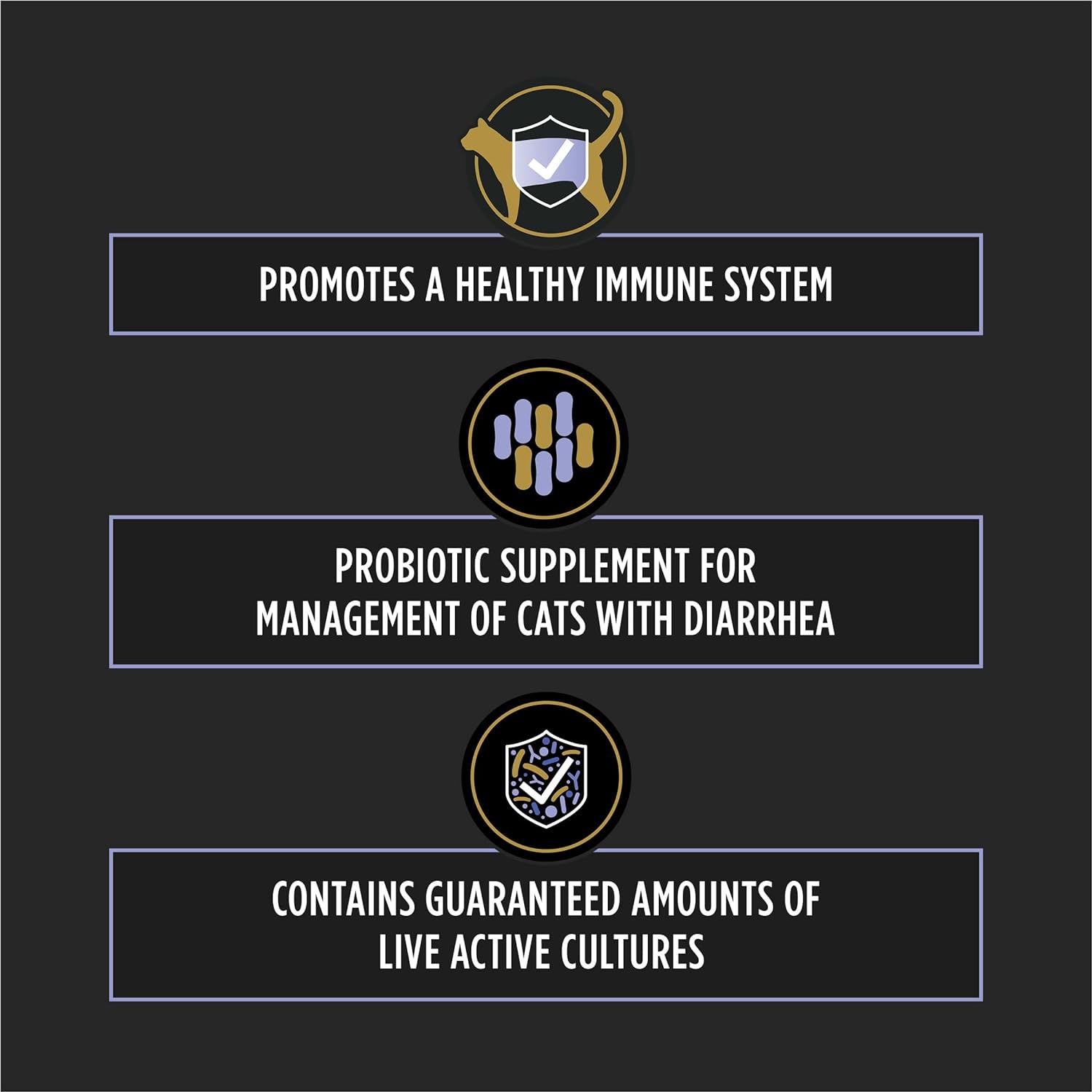 Pro Plan Veterinary Diets FortiFlora Daily Probiotic Powder Supplement for Cats with Digestive Support and Immune System