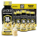 Jocko Fuel High Protein Shakes, Sweet Cream Coffee, 12 fl oz | 12 Pack